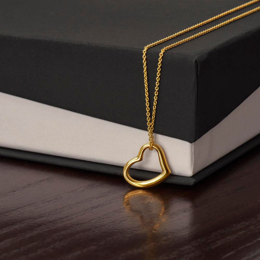 Delicate Heart Necklace - No MC